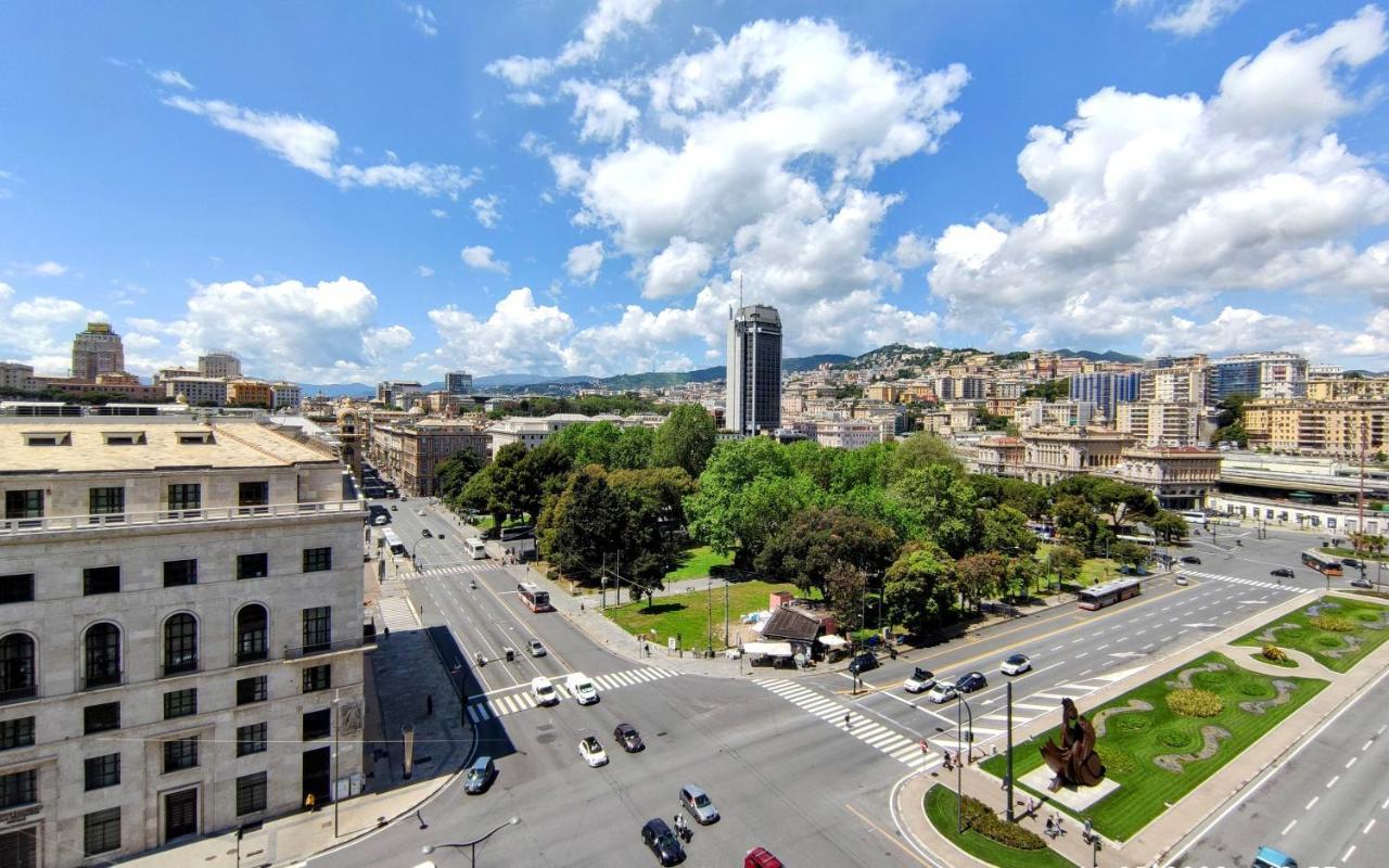 热那亚Attico Luxury Con Parcheggio E Terrazza Vista Mozzafiato公寓 外观 照片