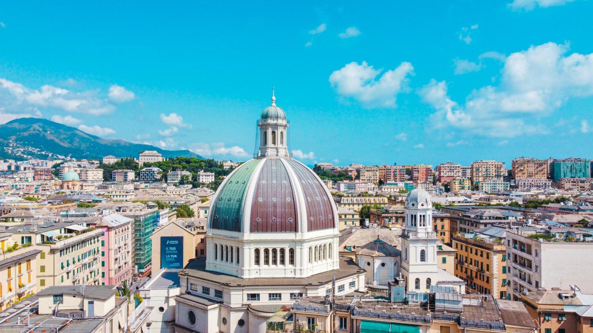 热那亚Attico Luxury Con Parcheggio E Terrazza Vista Mozzafiato公寓 外观 照片
