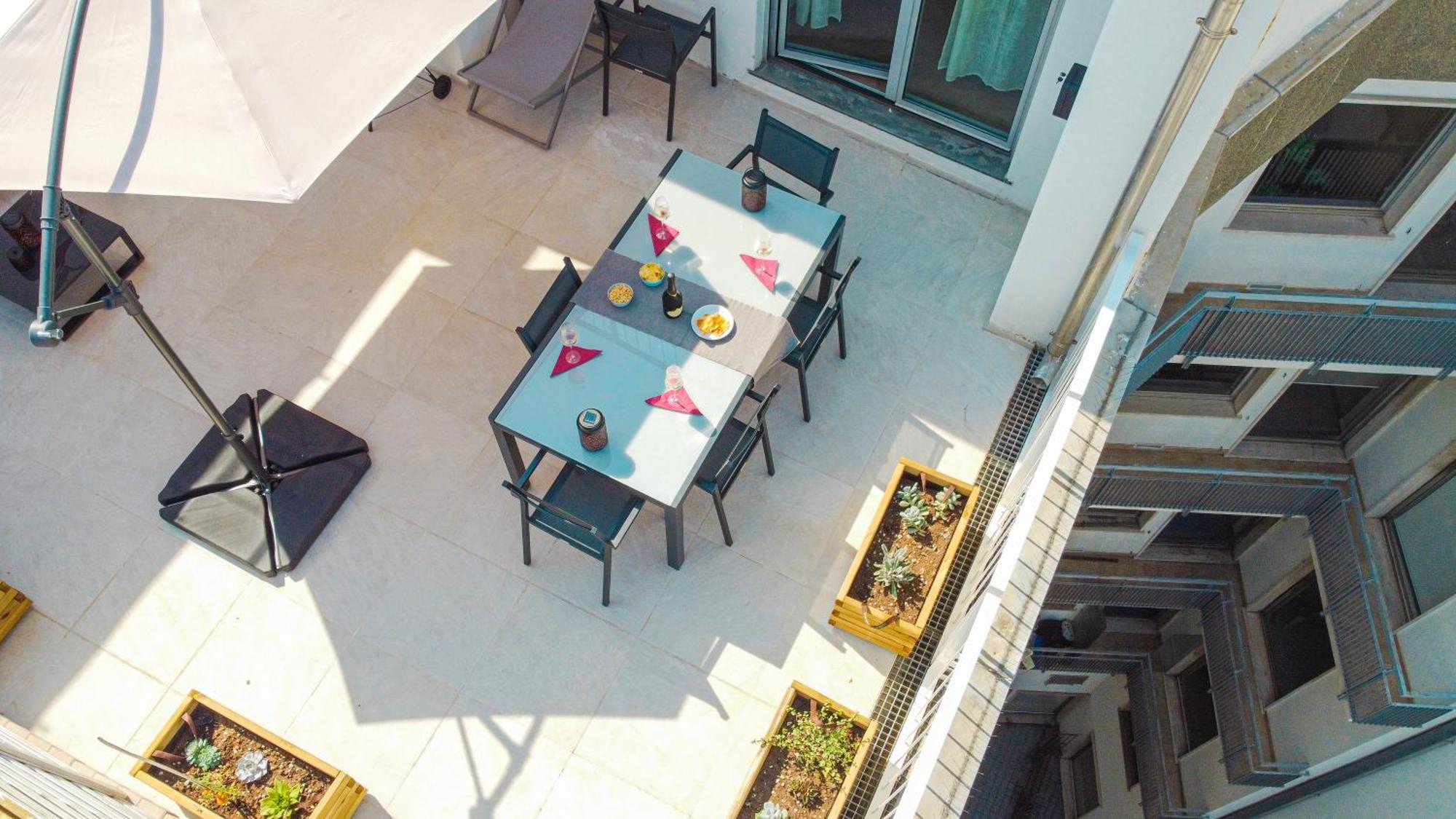 热那亚Attico Luxury Con Parcheggio E Terrazza Vista Mozzafiato公寓 客房 照片